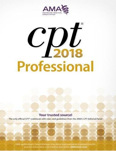 CPT 2018 Professional Edition book cover