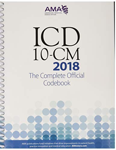 ICD-10-CM 2018 The Complete Official Codebook book cover
