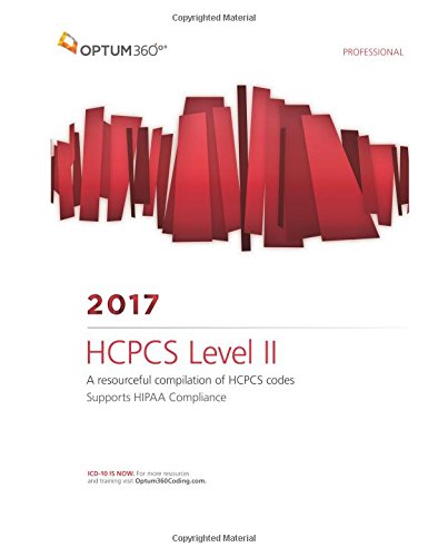 HCPCS Level II Professional 2017 book cover