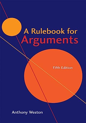 A Rulebook for Arguments book cover