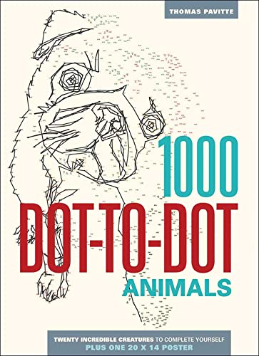 1000 Dot-to-Dot: Animals book cover