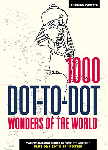 1000 Dot-to-Dot: Wonders of the World book cover
