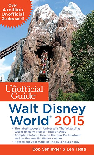 The Unofficial Guide to Walt Disney World 2015 book cover