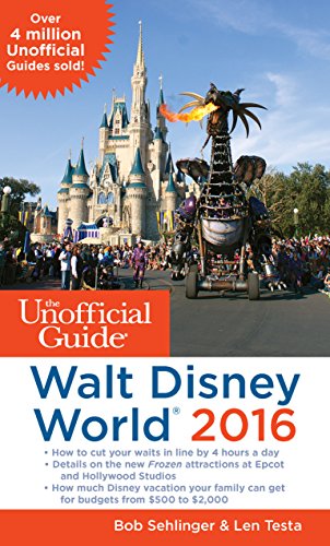 The Unofficial Guide to Walt Disney World 2016 book cover