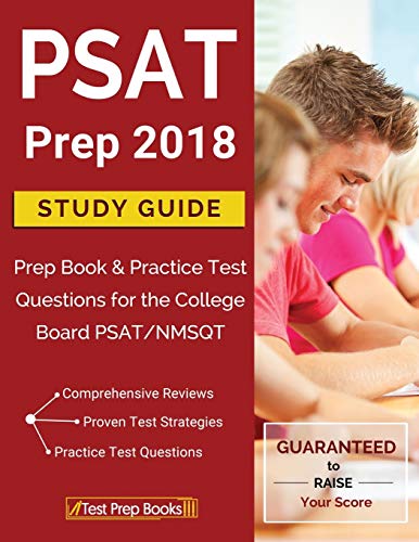 PSAT Prep 2018: Study Guide Prep Book & Practice Test Questions for the College Board PSAT/NMSQT book cover