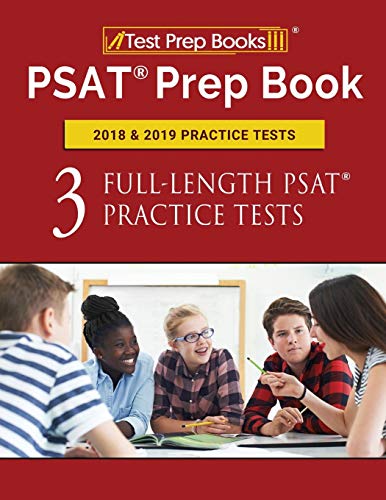 PSAT Prep Book 2018 & 2019 Practice Tests: Three Full-Length PSAT Practice Tests book cover