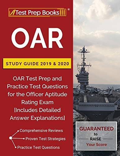 OAR Study Guide 2019 & 2020: OAR Test Prep and Practice Test Questions for the Officer Aptitude Rating Exam book cover