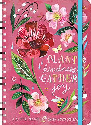 Katie Daisy 2019 - 2020 On-the-Go Weekly Planner: 17-Month Calendar with Pocket (Aug 2019 - Dec 2020, 5 x 7 closed) book cover