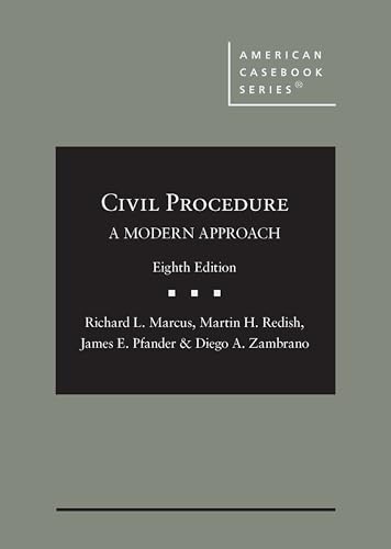 Read Civil Procedure, A Modern Approach (American Casebook Series)