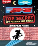 Brainplay Top Secret Spy Puzzles And Codes Puzzle Book Packe
