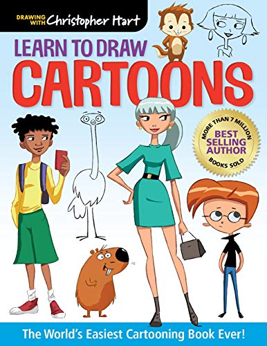 Learn to Draw Cartoons: The World's Easiest Cartooning Book Ever! book cover