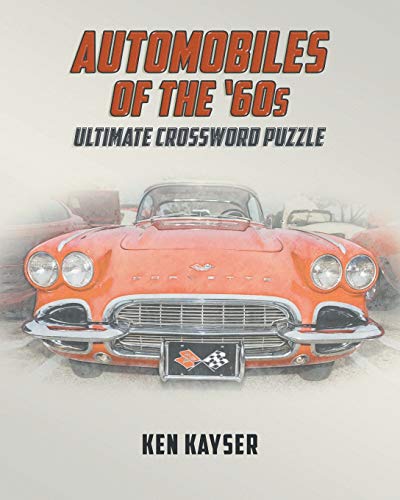 Automobiles of the '60s Ultimate Crossword Puzzle book cover