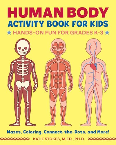 Human Body Activity Book for Kids: Hands-on Fun for Grades K-3 book cover