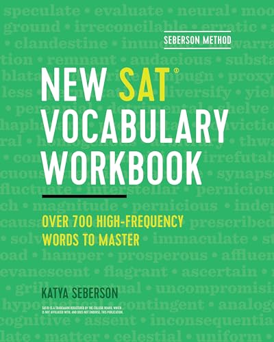 Seberson Method: New Sat(r) Vocabulary Workbook: Over 700 High-Frequency Words to Master book cover