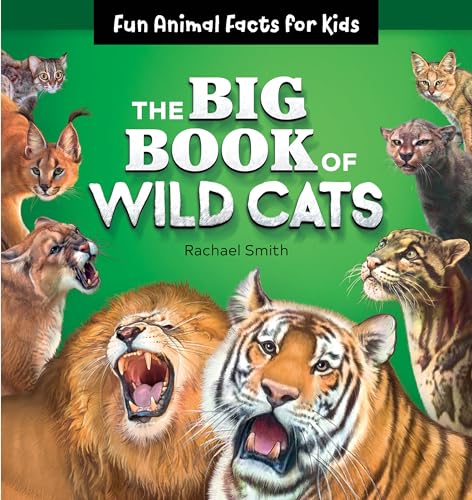 The Big Book of Wild Cats: Fun Animal Facts for Kids book cover