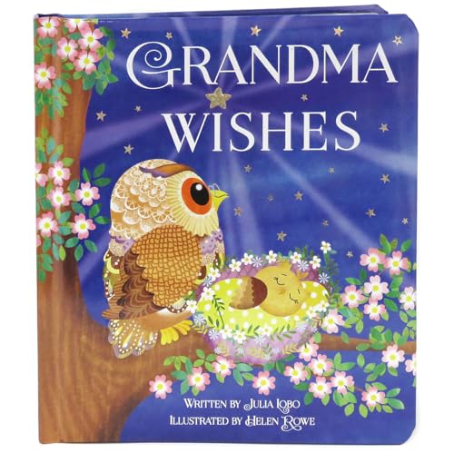 Read Grandma Wishes Love You Always Padded Board Book, Ages 1-5