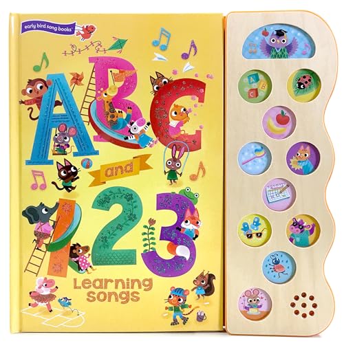 ABC and 123 Learning Songs book cover