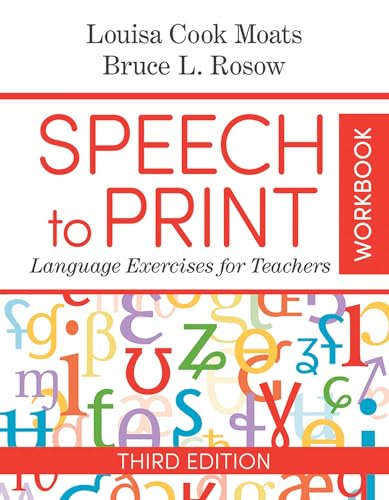 Speech to Print Workbook: Language Exercises for Teachers book cover