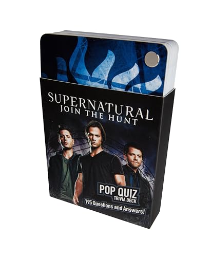Supernatural Pop Quiz Trivia Deck book cover