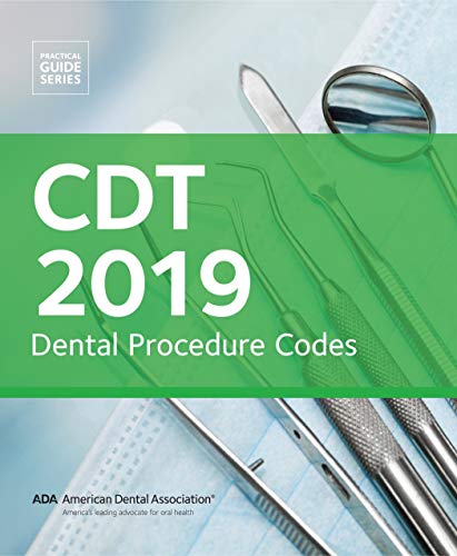 Cdt 2019 Dental Procedure Codes book cover