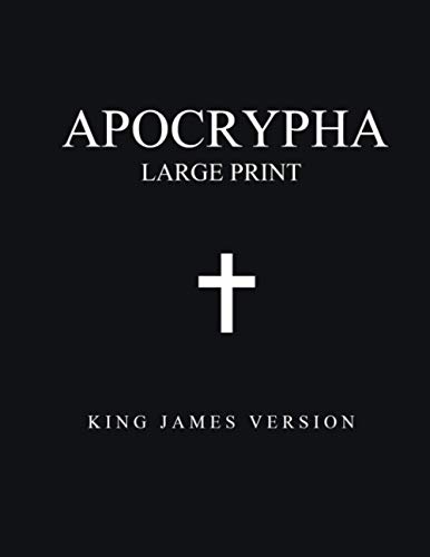 Apocrypha (Large Print): King James Version book cover
