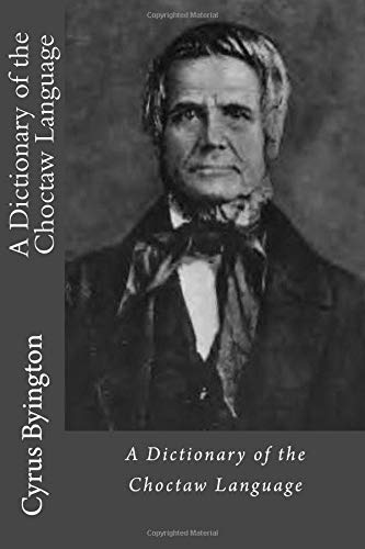A Dictionary of the Choctaw Language book cover