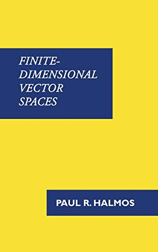 Finite-Dimensional Vector Spaces book cover