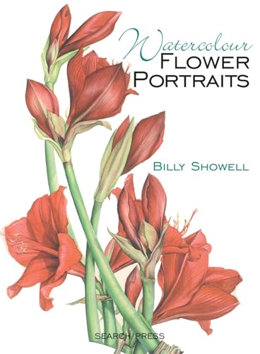 Watercolour Flower Portraits book cover