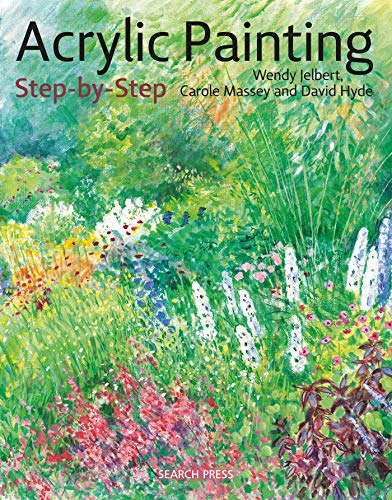 Acrylic Painting Step-By-Step: 22 Easy Modern Designs book cover