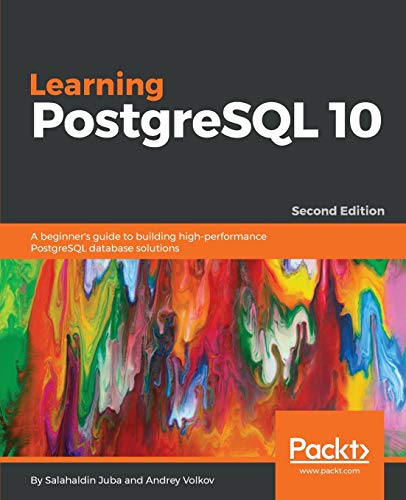Learning PostgreSQL 10 book cover