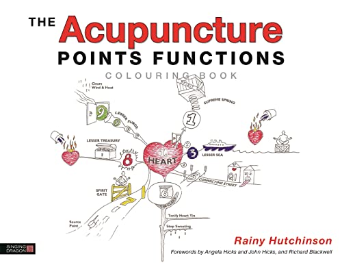 The Acupuncture Points Functions Colouring Book book cover
