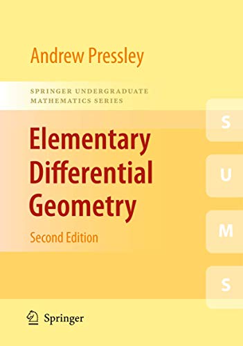 Elementary Differential Geometry (Springer Undergraduate Mathematics Series) book cover