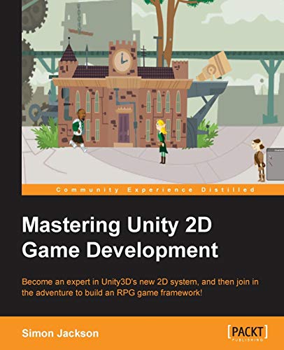 Mastering Unity 2D Game Development book cover