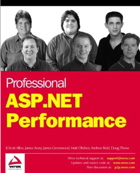 Professional Asp.Net Performance book cover