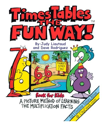 Times Tables the Fun Way Book for Kids: A picture and story method of learning the multiplication facts book cover