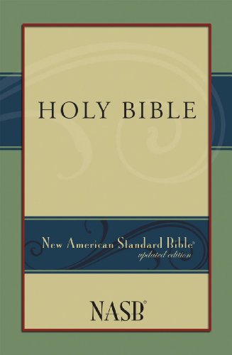Holy Bible: NASB Pew Bible-NASB book cover