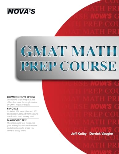 GMAT Math Prep Course book cover