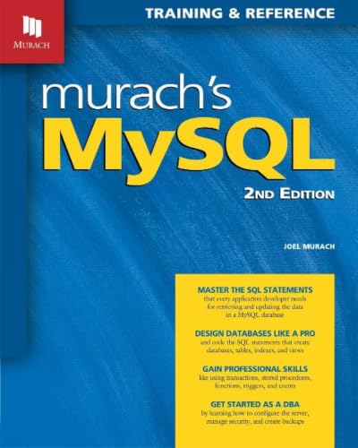 Murach's MySQL book cover