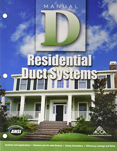 Manual D - Residential Duct Systems book cover