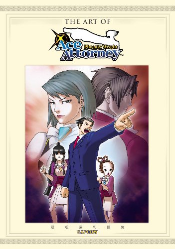 The Art Of Phoenix Wright: Ace Attorney book cover