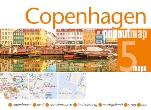 Copenhagen Popout Map book cover