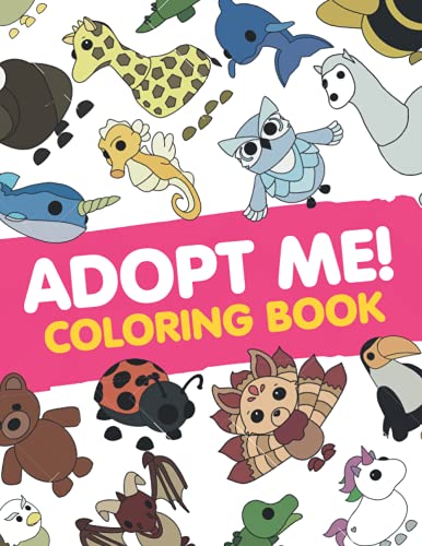 Adopt Me Colouring Book