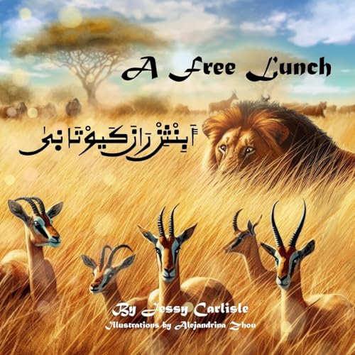 A Free Lunch (أَبِنْثِنْ رَانَ كَيوْتَا نٜىٰ): A Big Cats' Tale (لاَبَارِنْ مَنْيَنْ مَاغُنَا) (Bilingual Legends) (Hausa Edition)