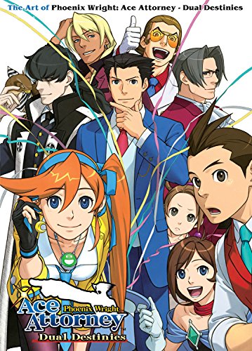 The Art of Phoenix Wright: Ace Attorney - Dual Destinies book cover