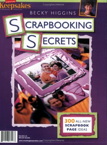Scrapbooking Secrets: 300 All New Scrapbook Page Ideas book cover