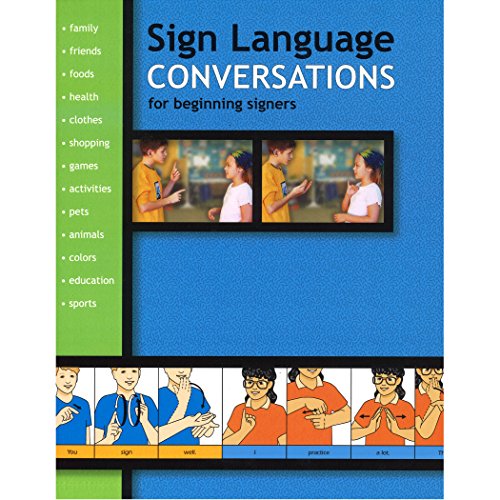 Sign Language Conversations for Beginning Signers book cover