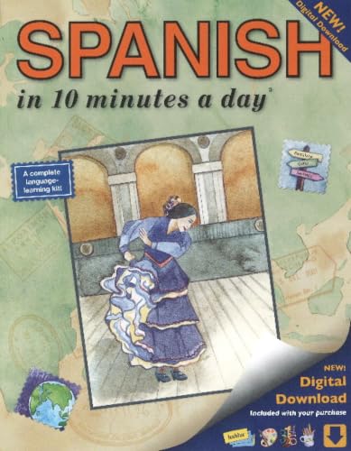 SPANISH in 10 minutes a day® book cover