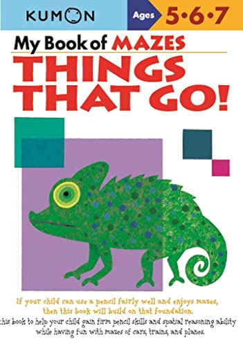 My Book of Mazes: Things That Go: Ages 5-6-7 book cover