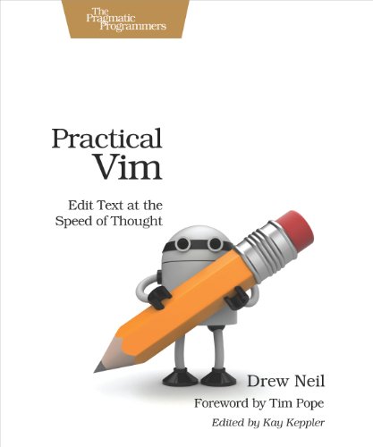 Practical Vim: Edit Text at the Speed of Thought book cover