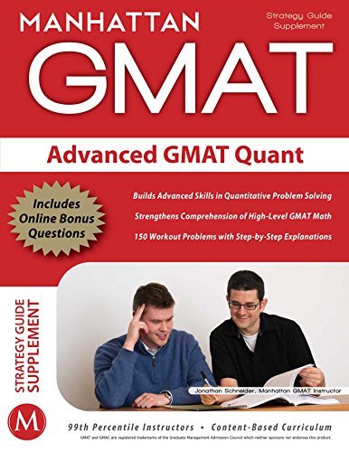 Advanced GMAT Quant book cover